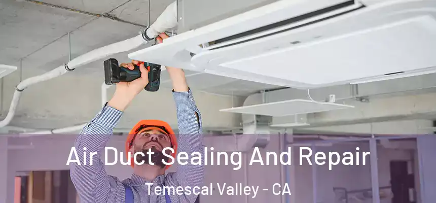  Air Duct Sealing And Repair Temescal Valley - CA