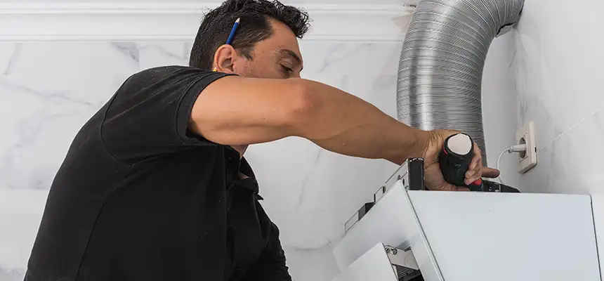 Precision In-wall Dryer Vent Cleaning & Rerouting Corrections in Temescal Valley, CA